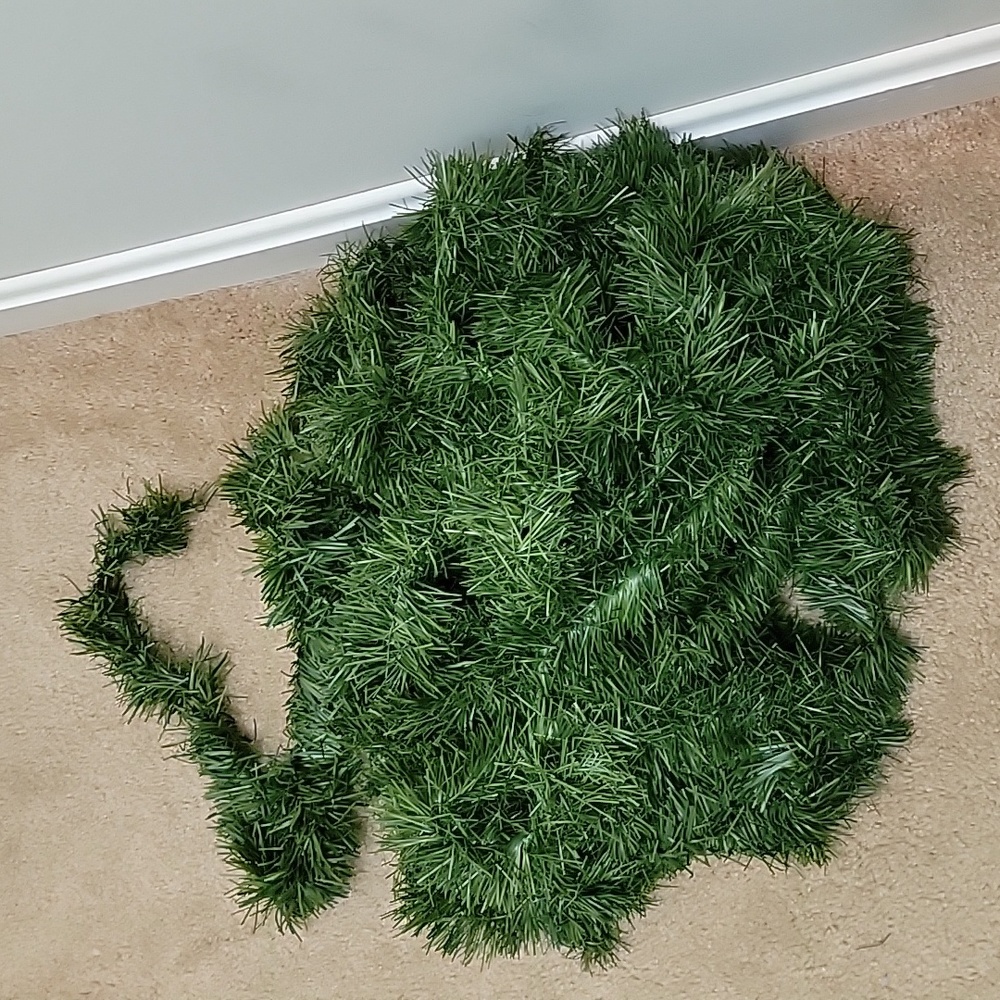Garland 16 feet, Green Fir color